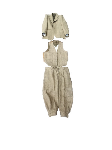 Tweed jacket waistcoat - tweed,
