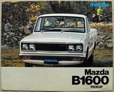 MAZDA B1600 PICK UP TRUCK Sales Brochure 1977 #7703S110-94
