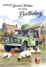 Male Open Birthday Card