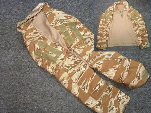 Desert tiger stripe shirt - desert, g3