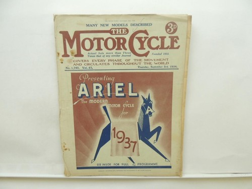 September 1936 the motorcycle - september,