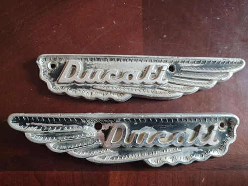 Classic ducati tank badges - tank,