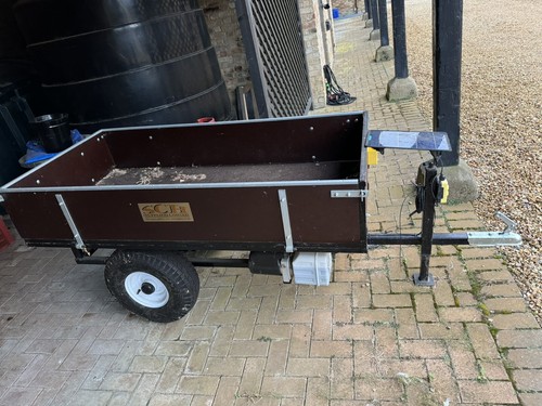 Hydraulic tipping trailer - hydraulic,
