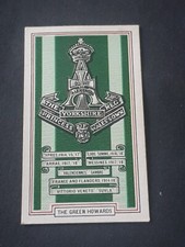 Gallaher Cigarette Cards Army