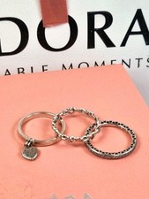 3 X Pandora Rings, Sterling