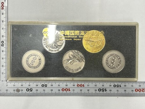 Okinawa expo medal set 5 - okinawa,