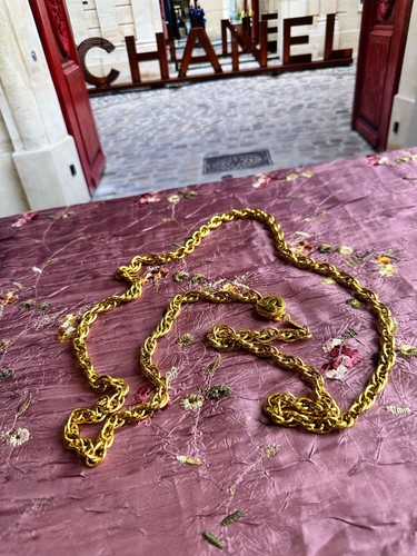 Chanel statement gold - chanel,