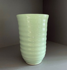 Bourne Denby Vase, Green