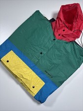 Vintage Mary Quant Multicoloured PVC Poncho. One Size