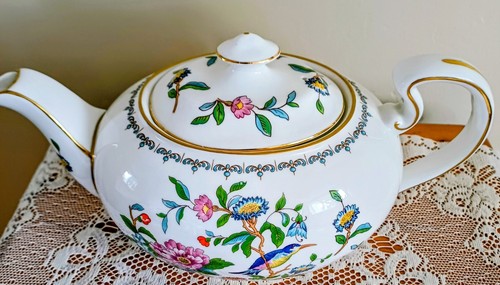 Aynsley pembroke teapot large - aynsley,