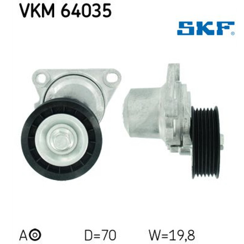 Belt tensioner ribbed - v-ribbed,