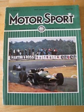 MOTOR SPORT AUG 1967 HONDA