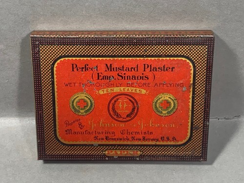 Perfect mustard plaster tin - perfect,