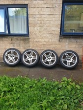 4 Mercedes AMG Wheels With New Tyres 