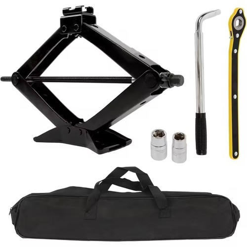 Hand operated scissor jack - operated,