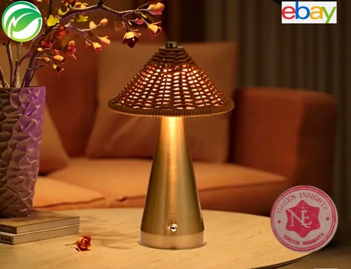 Hand woven bamboo - bamboo, leds