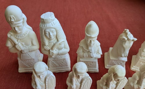 Egyptian chess set latex - egyptian,
