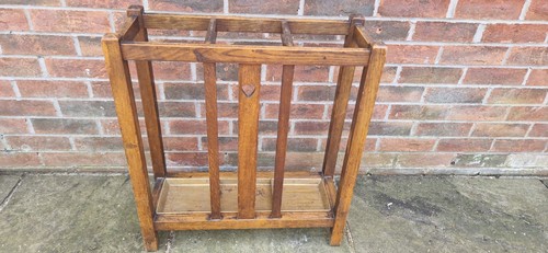 Vintage antique oak stick or - vintage,