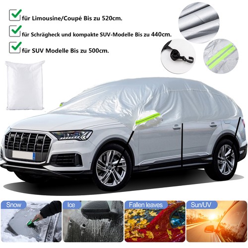 Car windshield cover - half,