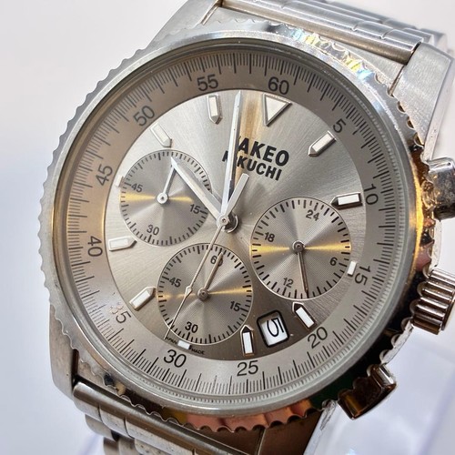 Takeo kikuchi chronograph - takeo,