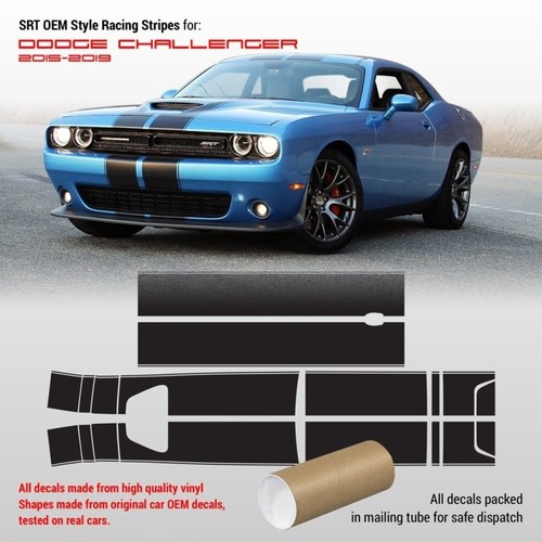 Sticker top stripes dodge - sticker,