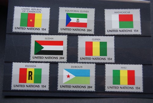 United nations stamps un - united,