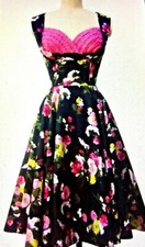 TRASHY DIVA 50's Style Black