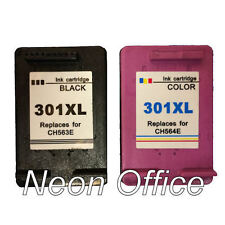 301XL Black & Colour Ink Cartridge Without Ink Levels For HP ENVY 5530 Printer 