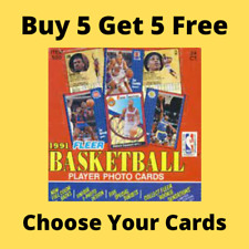 NBA Fleer 1991 Basketball Cards - Choose Your Cards!