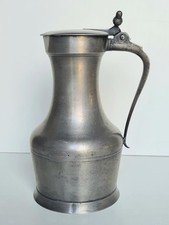 Vintage Large Pewter Pitcher