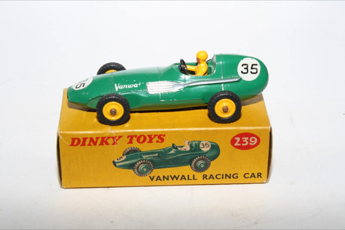 Dinky 239 vanwall racing car - vanwall,