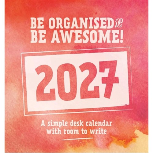Organised be awesome 2027 - organised,