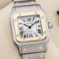 Cartier Santos Galbee 29mm Automatic Steel & Gold 2025 Cartier Service Ref. 2319