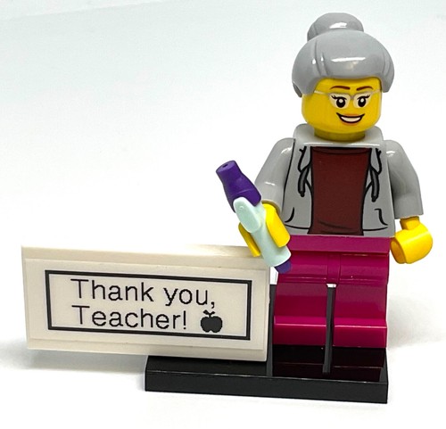 Lego teacher minifigure - teacher,