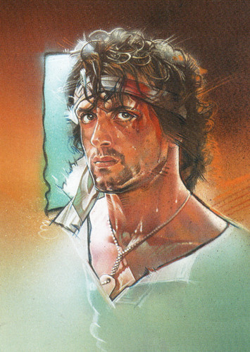 First blood rambo - first, (1982)