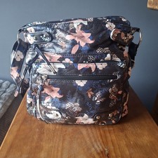 Pavers Navy Floral Crossbody