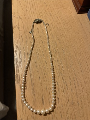 Seed pearl vintage - , necklace