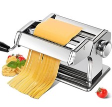 Vintage French Pasta Making Machine with Hand Crank