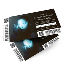 Ariana Grande 2026 Ticket The Eternal Sunshine Tour Personalised Christmas Gift