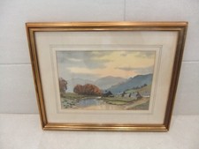Ebenezer John Woods Prior (1914-1988) Original Watercolour Painting Yorkshire ?