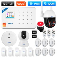 KERUI Tuya WIFI GSM W181 Home Security Alarm System Kit Motion Sensor Detector