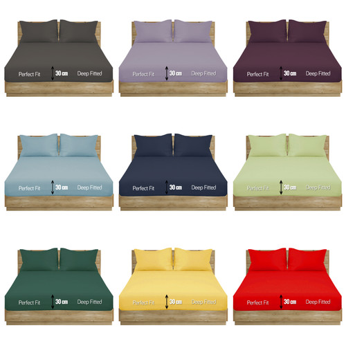 Extra deep 30cm fitted - 30cm, sheet