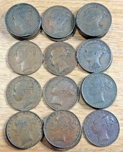 Victoria farthing pre 1860 - pre,