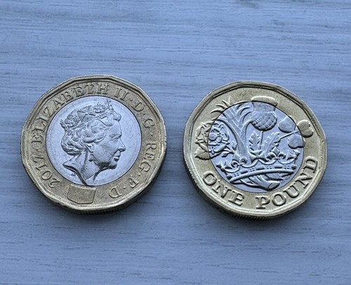 Double sided coin new - double,