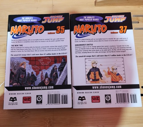 Naruto manga vol - 35, and