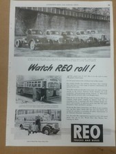 1948 Reo truck and bus