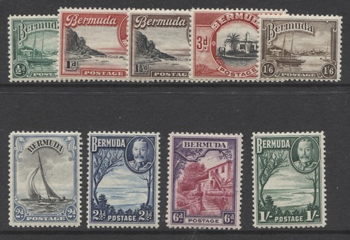 Bermuda 1936 kgv pictorial - 1936,