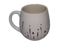 Aphorism Coffee Mug 24 oz Red Drip Large Ceramic Mug
