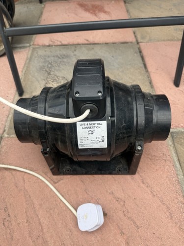 Manrose 26867 inline extractor - inline,