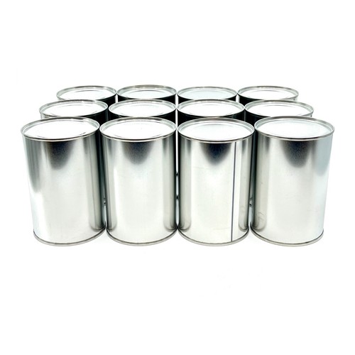 Empty sealed tin - cans,